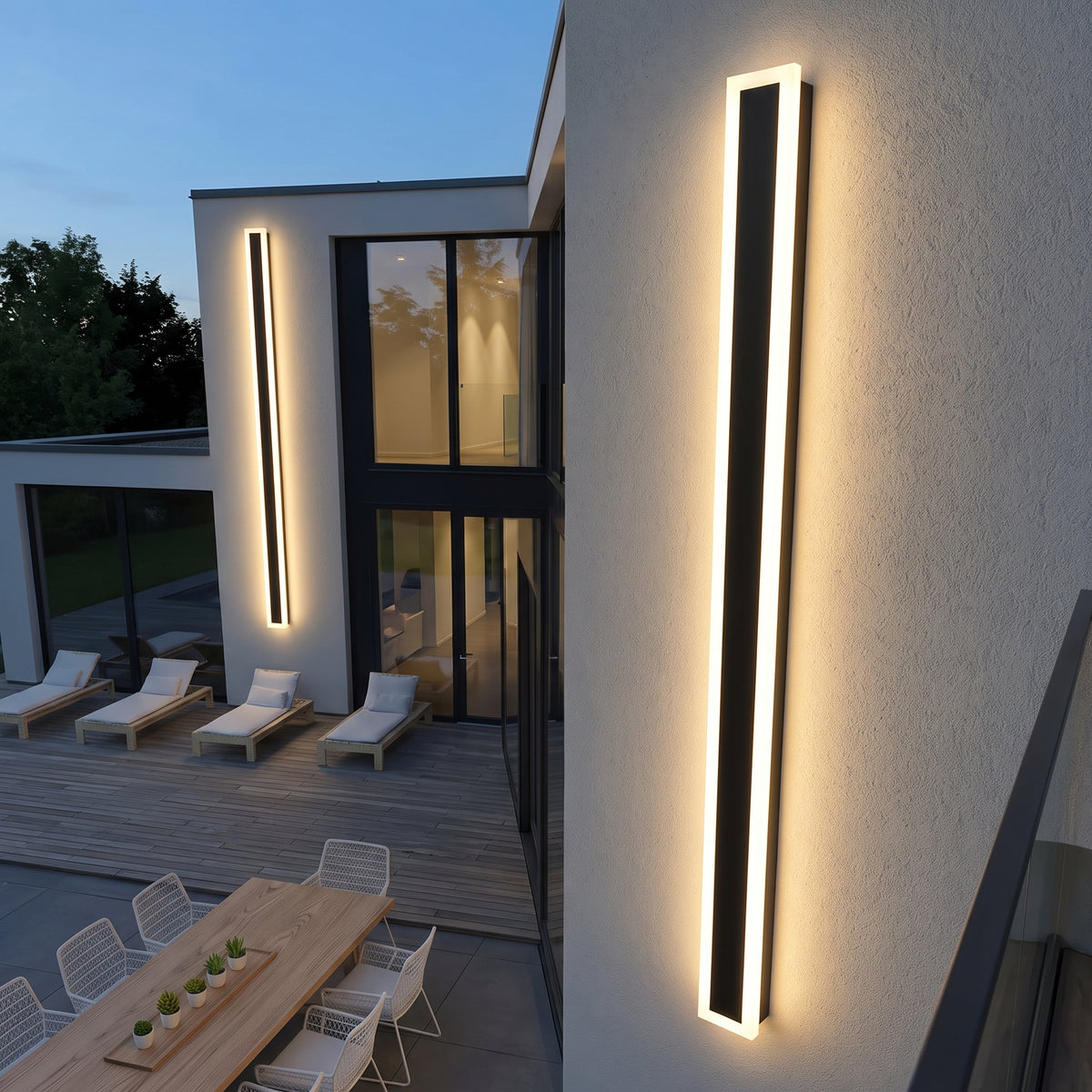 Moderne Wandleuchte Conters 8701 aus Eisen
