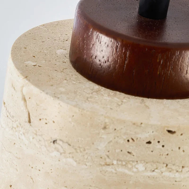 Moderne Pendelleuchte Andiast 5237 aus Naturstein – Ansicht 4 – Davos & Co.
