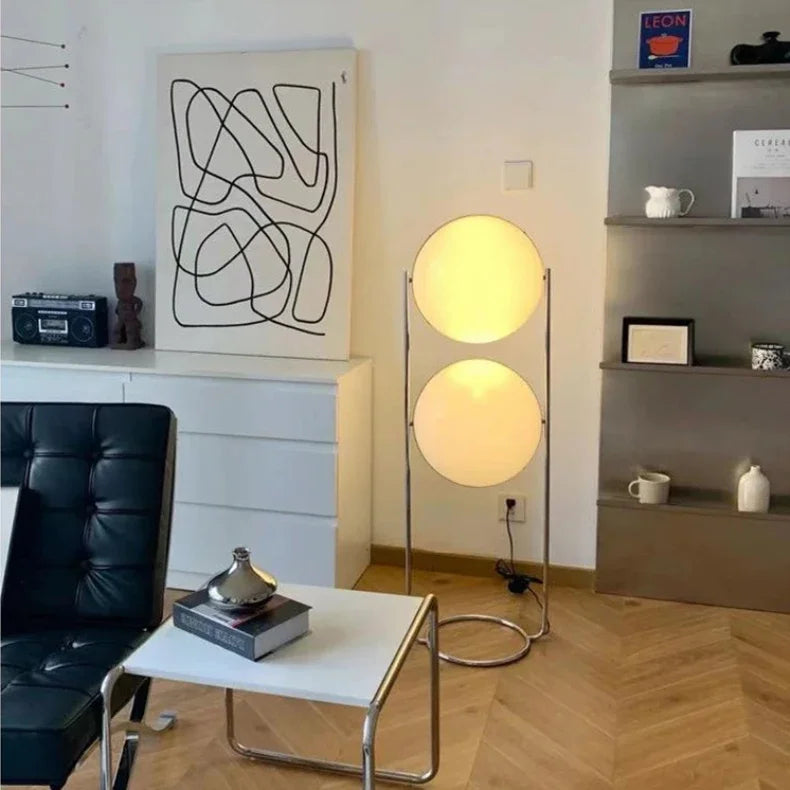 Stehleuchte Laret 9980 aus Chrom und Acryl – Ansicht 11 – Davos & Co.