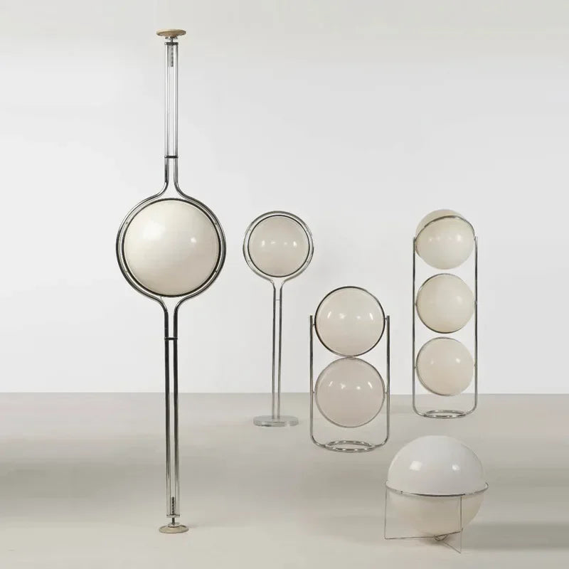 Stehleuchte Laret 9980 aus Chrom und Acryl – Ansicht 7 – Davos & Co.