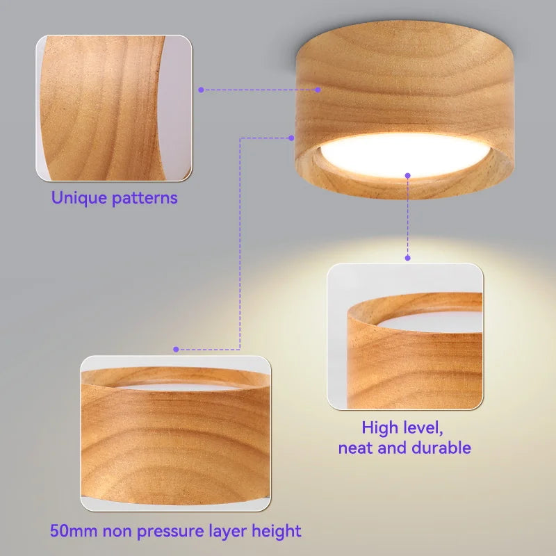 Deckenleuchte Sumvitg 4318 aus Holz – Ansicht 14 – Davos & Co.