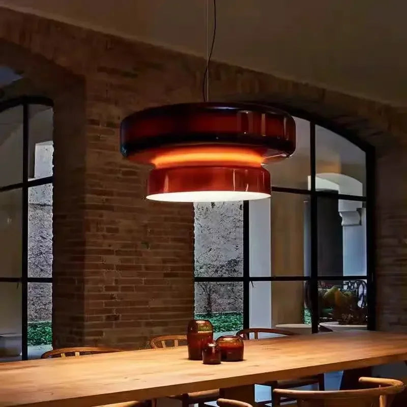 Moderne Pendelleuchte Sertig 9020 aus Glas – Ansicht 6 – Davos & Co.