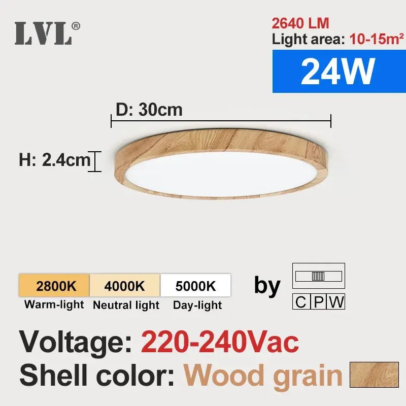 Deckenleuchte Waltensburg 5407 aus Holz – Ansicht 20 – Davos & Co.