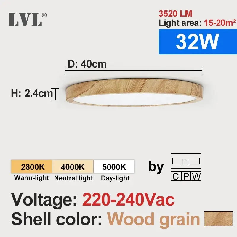 Deckenleuchte Waltensburg 5407 aus Holz – Ansicht 21 – Davos & Co.