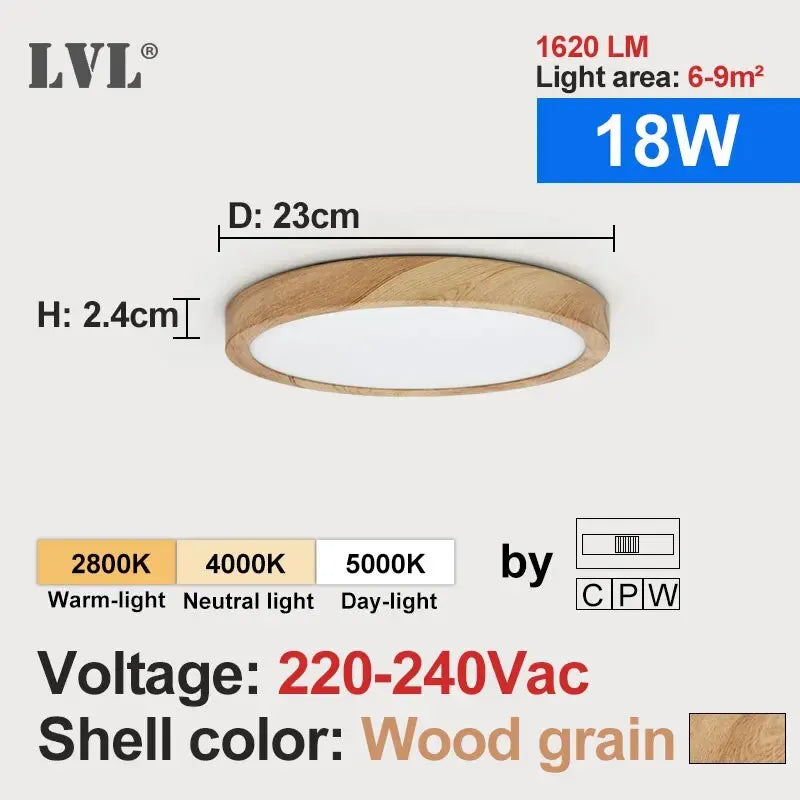 Deckenleuchte Waltensburg 5407 aus Holz – Ansicht 25 – Davos & Co.