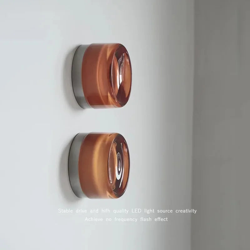 Skandinavische Wandleuchte Rhäzüns 5752 aus Glas – Ansicht 6 – Davos & Co.