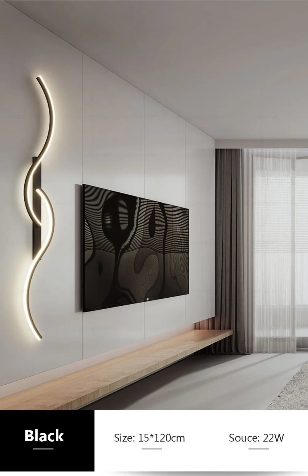 Minimalistische Wandleuchte Laax 6188 – Ansicht 12 – Davos & Co.