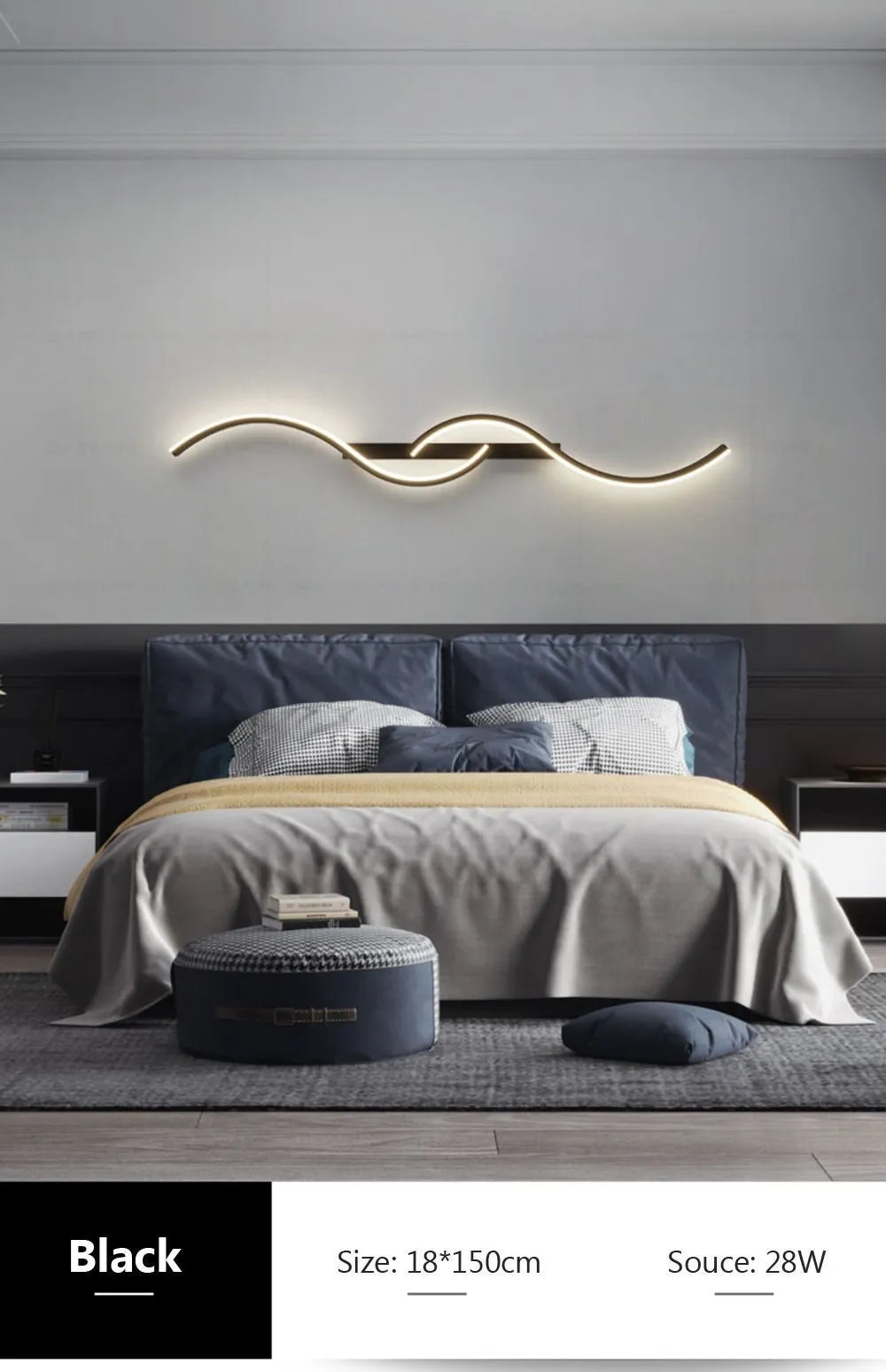 Minimalistische Wandleuchte Laax 6188 – Ansicht 17 – Davos & Co.