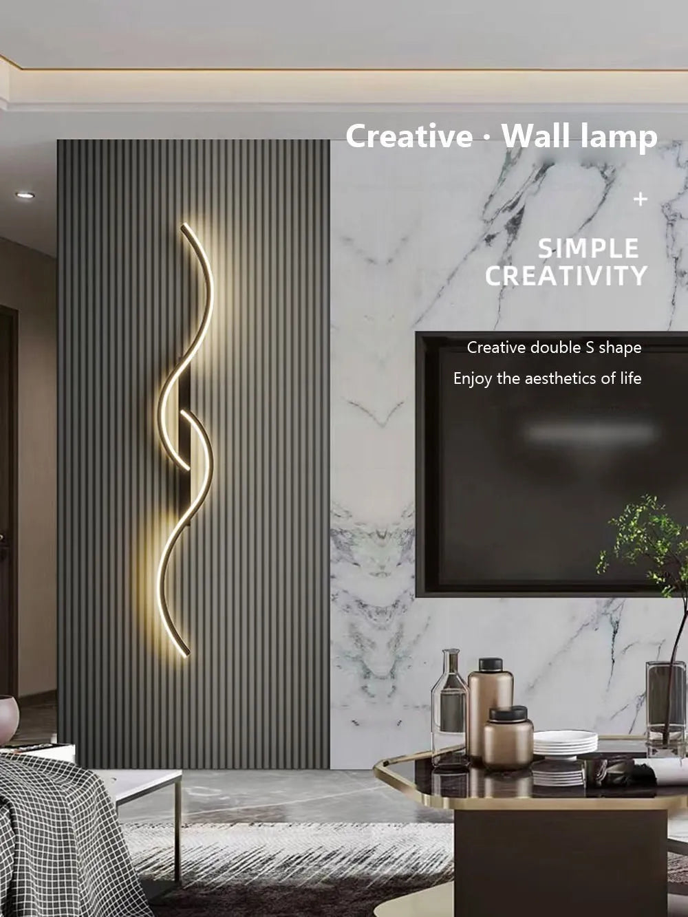 Minimalistische Wandleuchte Laax 6188 – Ansicht 7 – Davos & Co.
