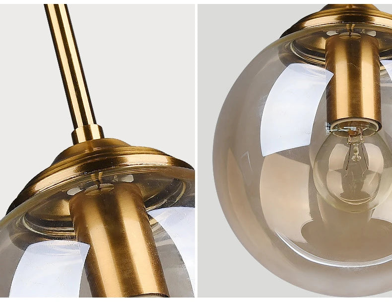Skandinavische Pendelleuchte Seewis 9486 aus Glas und Metall – Ansicht 19 – Davos & Co.