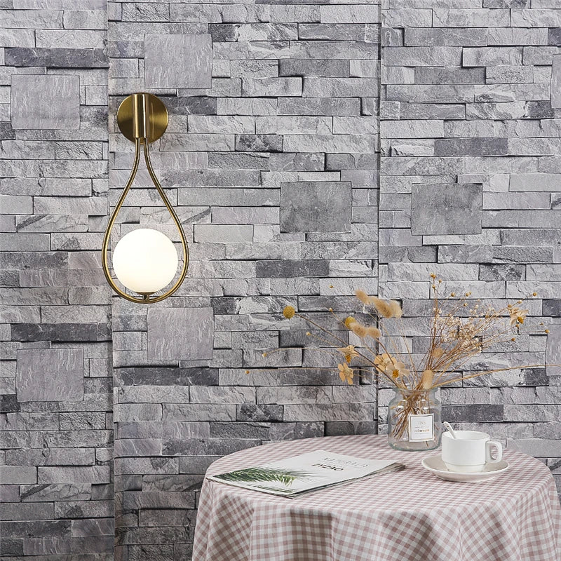 Skandinavische Wandleuchte Ladir 8420 aus Glas und Eisen – Ansicht 5 – Davos & Co.
