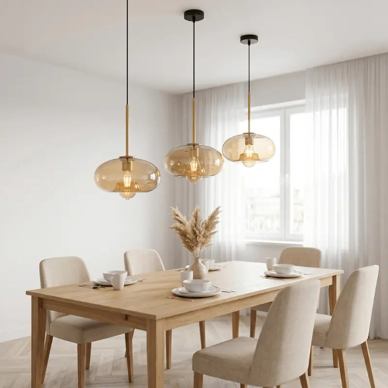 Industrial-Pendelleuchte Vrin 6107 aus Glas – Ansicht 5 – Davos & Co.