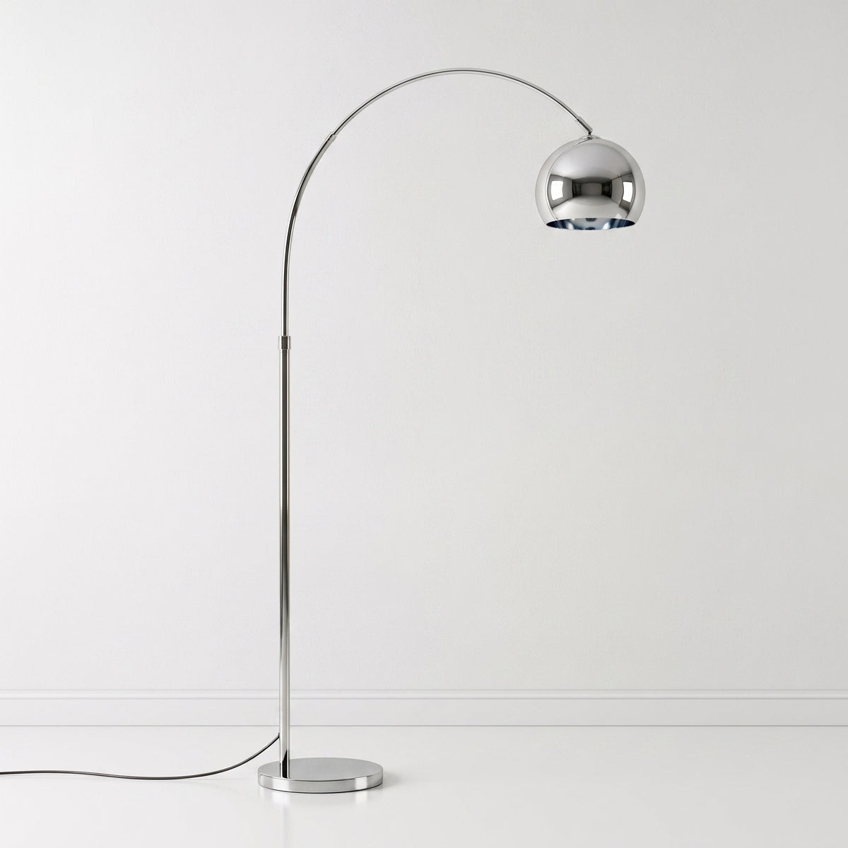 Minimalistische Stehleuchte Zermatt 2064 aus Marmor und Metall, schwenkbar – Ansicht 4 – Davos & Co.