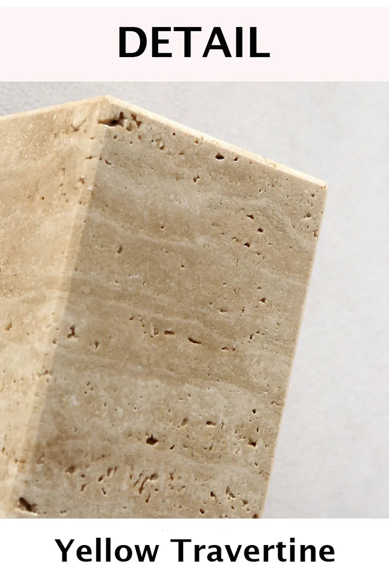 Wabi-Sabi-Wandleuchte Trimmis 1800 aus Travertin und Marmor – Ansicht 19 – Davos & Co.
