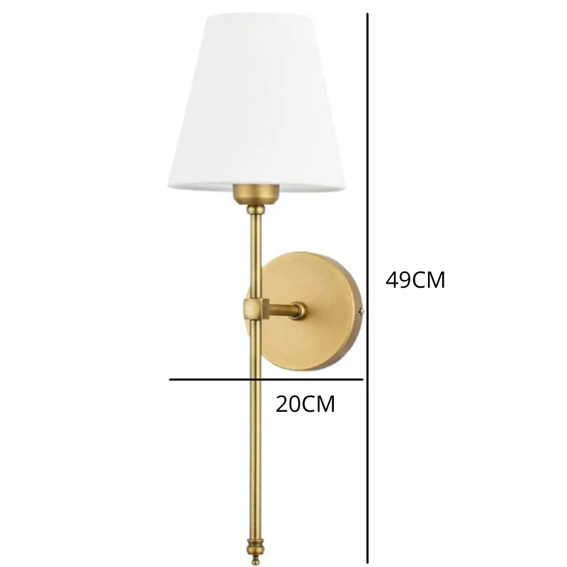 Klassische Wandleuchte Bivio 2235, kabellos – Ansicht 6 – Davos & Co.