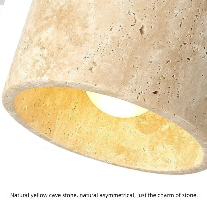 Wabi-Sabi-Wandleuchte Jenaz 3333 aus Naturstein – Ansicht 8 – Davos & Co.