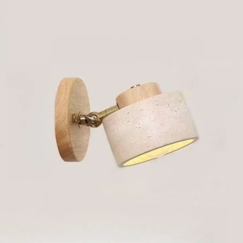 Wabi-Sabi-Wandleuchte Jenaz 3333 aus Naturstein – Ansicht 9 – Davos & Co.